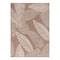 World Rug Gallery Distressed Palm Leaves Textured Flat Weave Indoor/Outdoor Area Rug 7'10" x 10' Brown 114BROWN8X10 - alternate 2